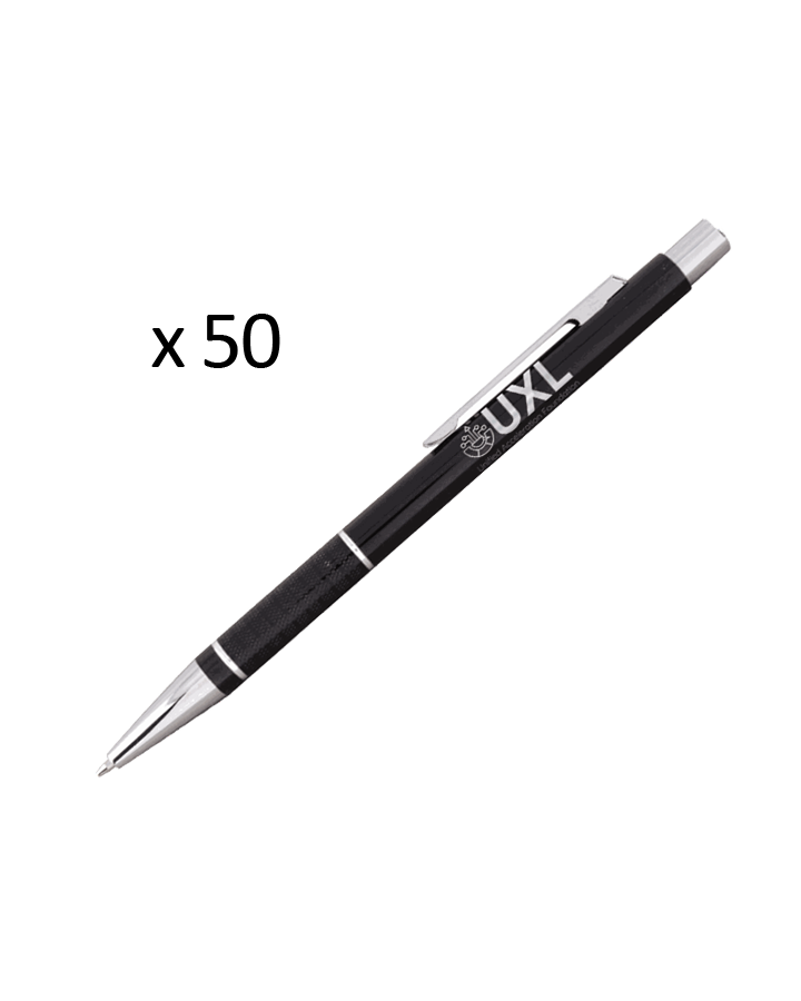 Elvaldo Metal Ballpoint Pen x50